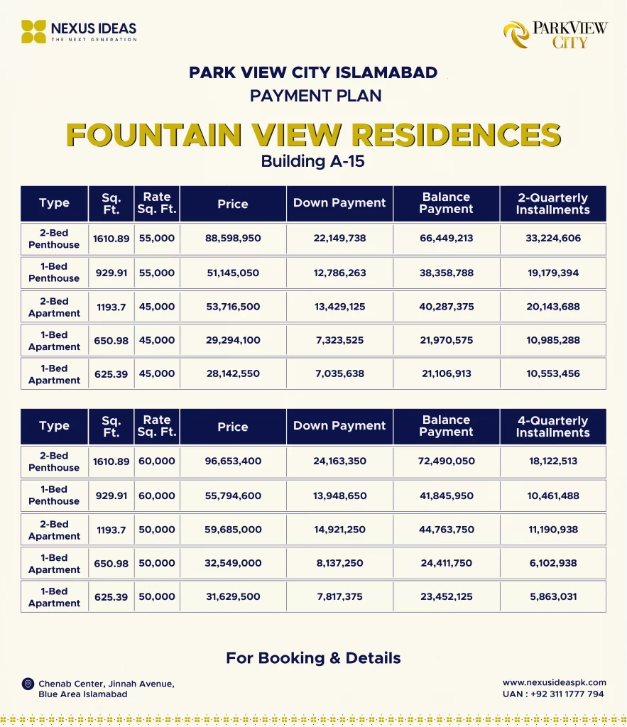 Fountain View Residencies Building A-15