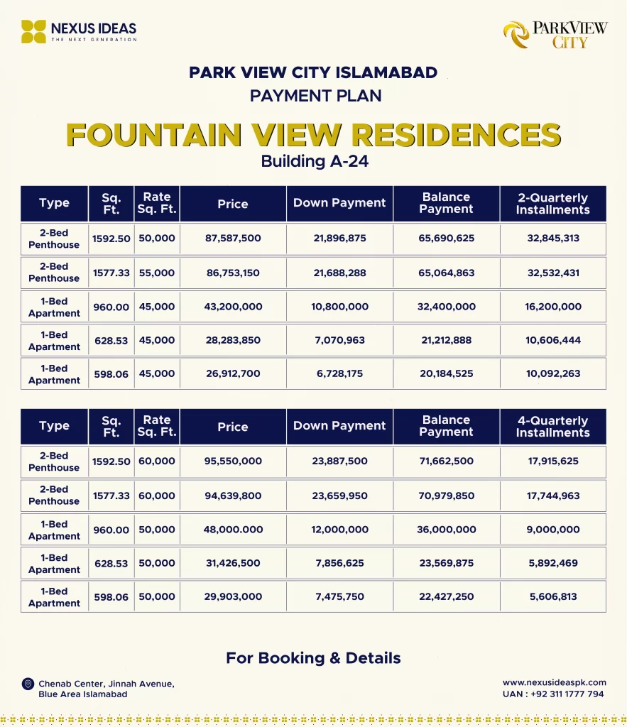 Fountain View Residencies Building A-24