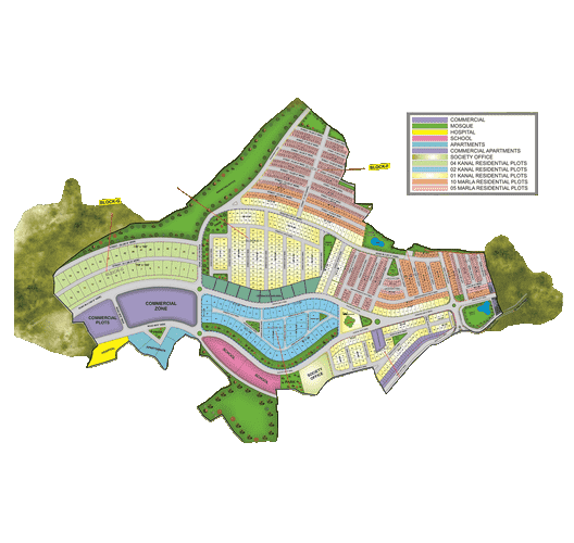 Park View City Islamabad master plan