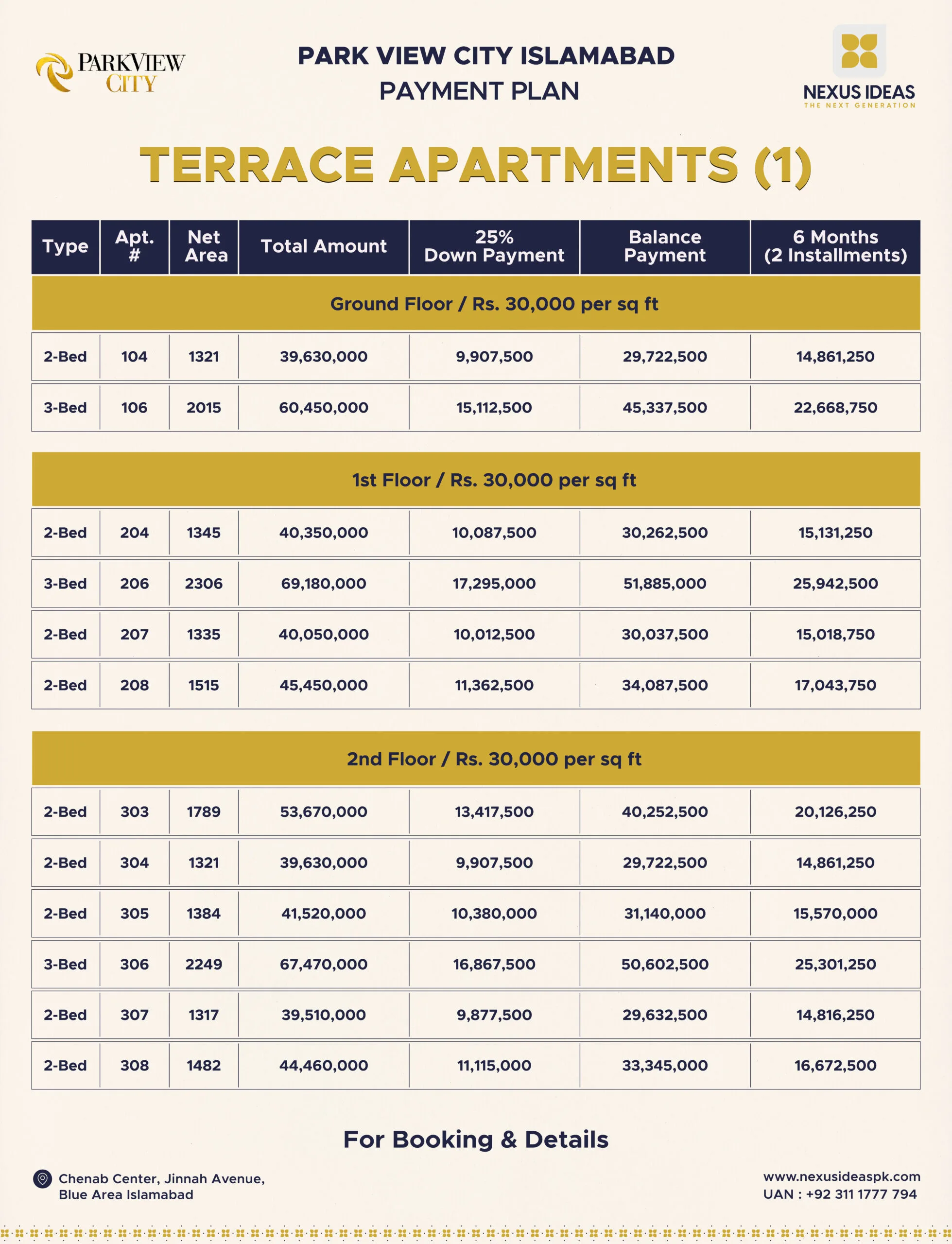 Terrace Apartment 1