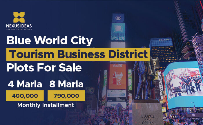 Blue World City Tourism Business District Plots For Sale