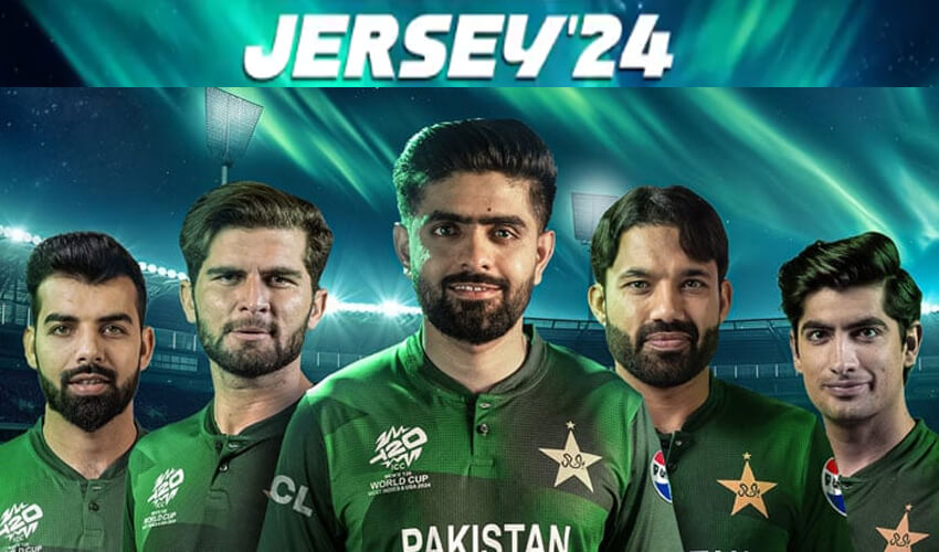 Pakistan's Official Jersey for T20 World Cup 2024 Revealed