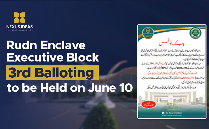Rudn Enclave Executive Block 3rd Balloting to be Held on June 10