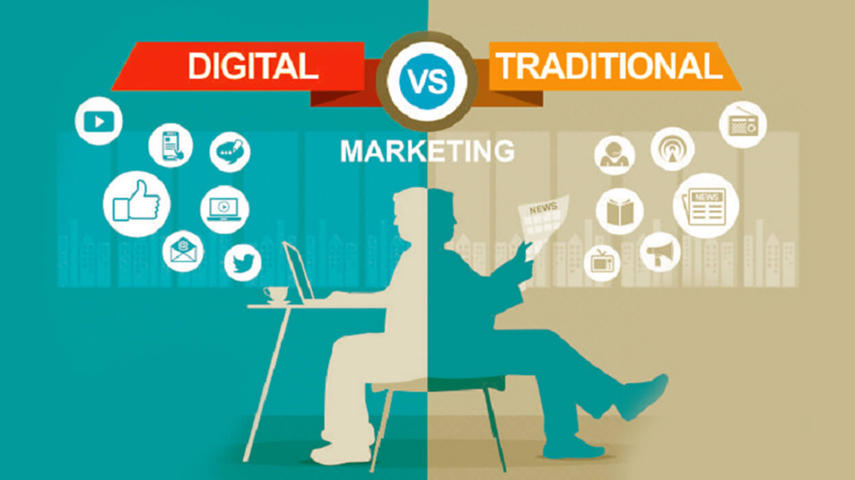 Difference between Digital Marketing and Traditional Marketing