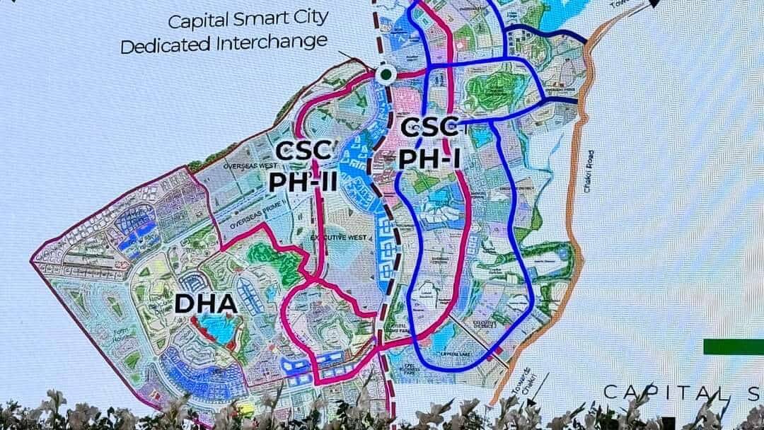 Capital Smart City Overseas West Master Plan 2