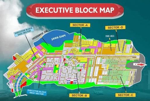 Rudn Enclave Executive Block Map 