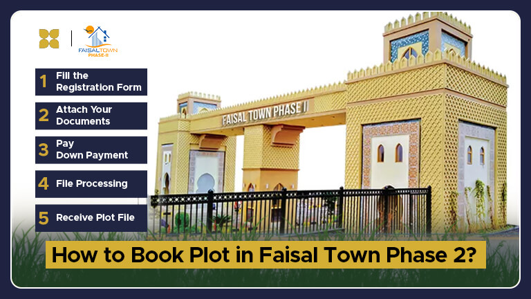 How to Book Plots in Faisal Town Phase 2