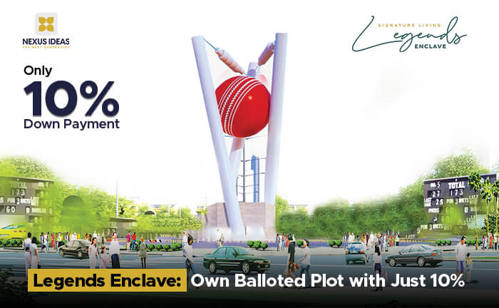 Legends Enclave Own Balloted Plot with Just 10%