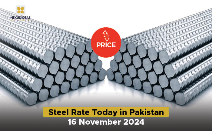 Steel Rate Today in Pakistan 16 November 2024