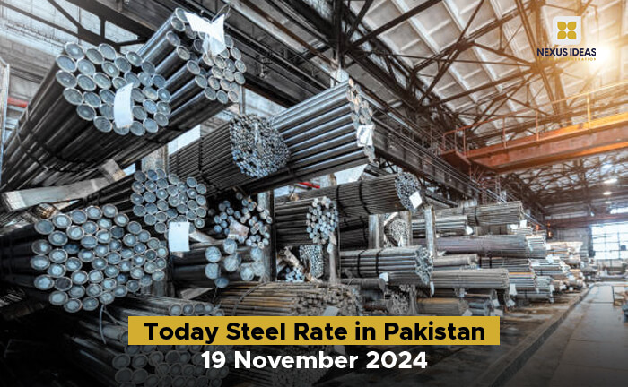 Today Steel Rate in Pakistan 19 November 2024