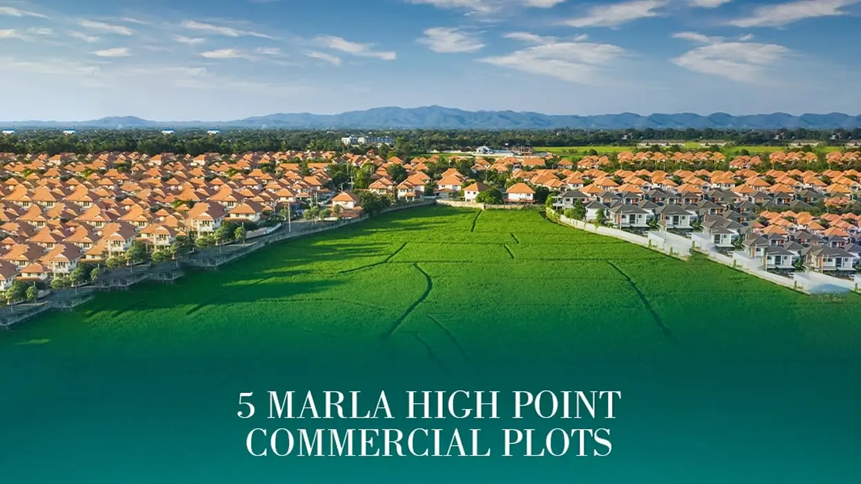 5 Marla High Point Commercial Plots in Rudn Enclave