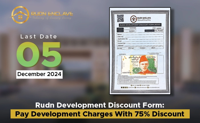 Rudn Development Discount Form Pay Development Charges with 75% Discount