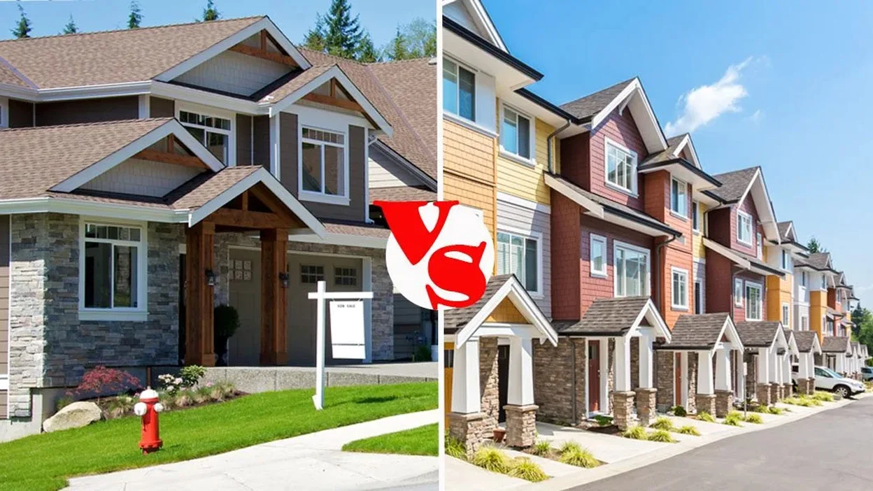 Difference Between a Townhouse vs Houses