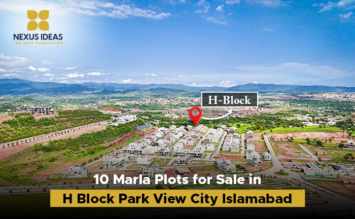 10 Marla Plots for Sale in H Block Park View City Islamabad