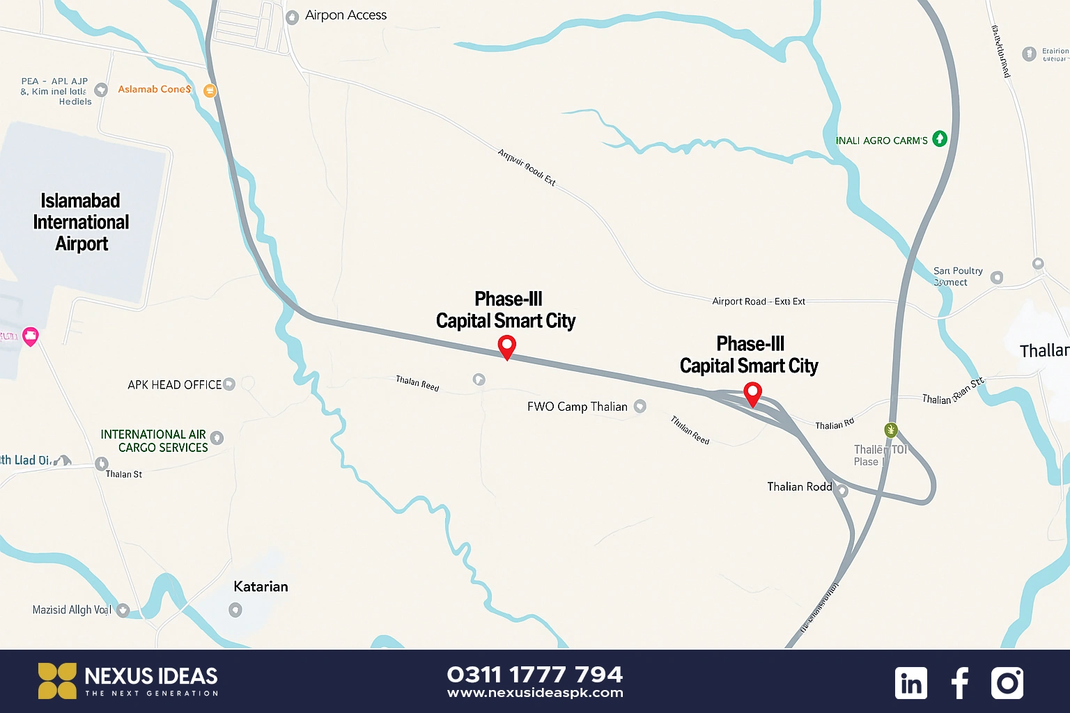 Capital Smart City Phase 3 Location