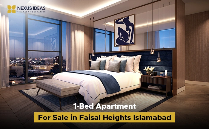 1-Bed Apartment For Sale in Faisal Heights Islamabad