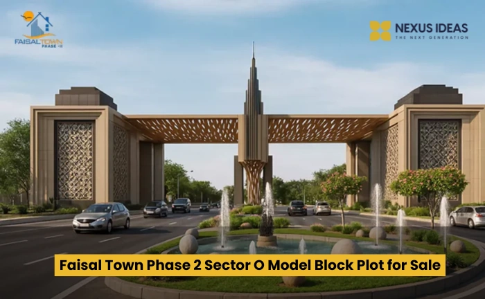 Faisal Town Phase 2 Sector O Model Block Plot for Sale