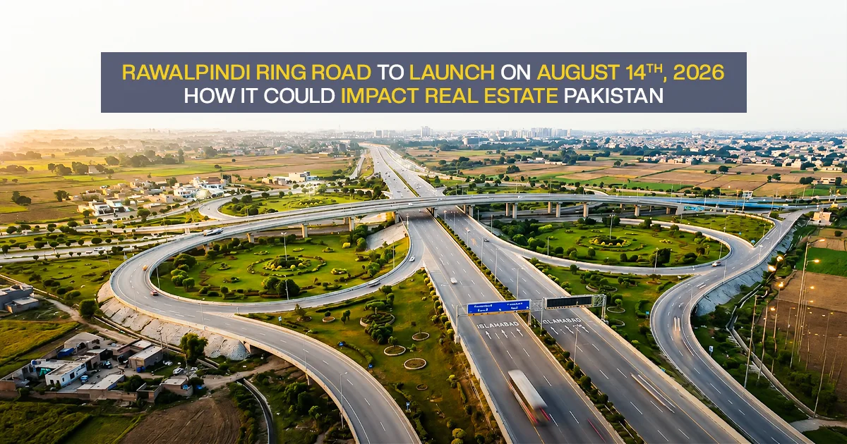 Rawalpindi Ring Road launch on August 14, 2026 and its impact on Twin Cities real estate